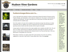 Tablet Screenshot of hudsonviewgardens.com